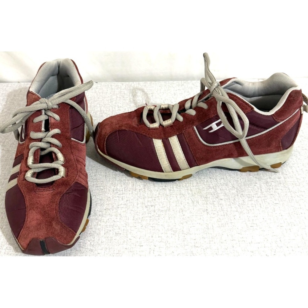 Diesel  Psyke Y2K Men's Size 9 Burgundy Suede & Canvas Casual Low Top Sneakers